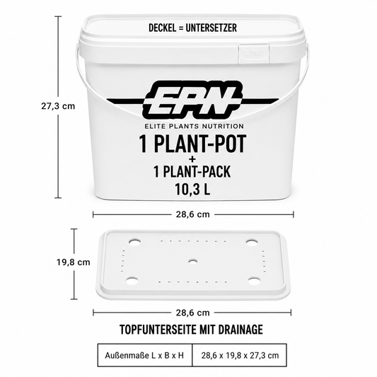 EPN 1 PLANT POT (10L Erde)