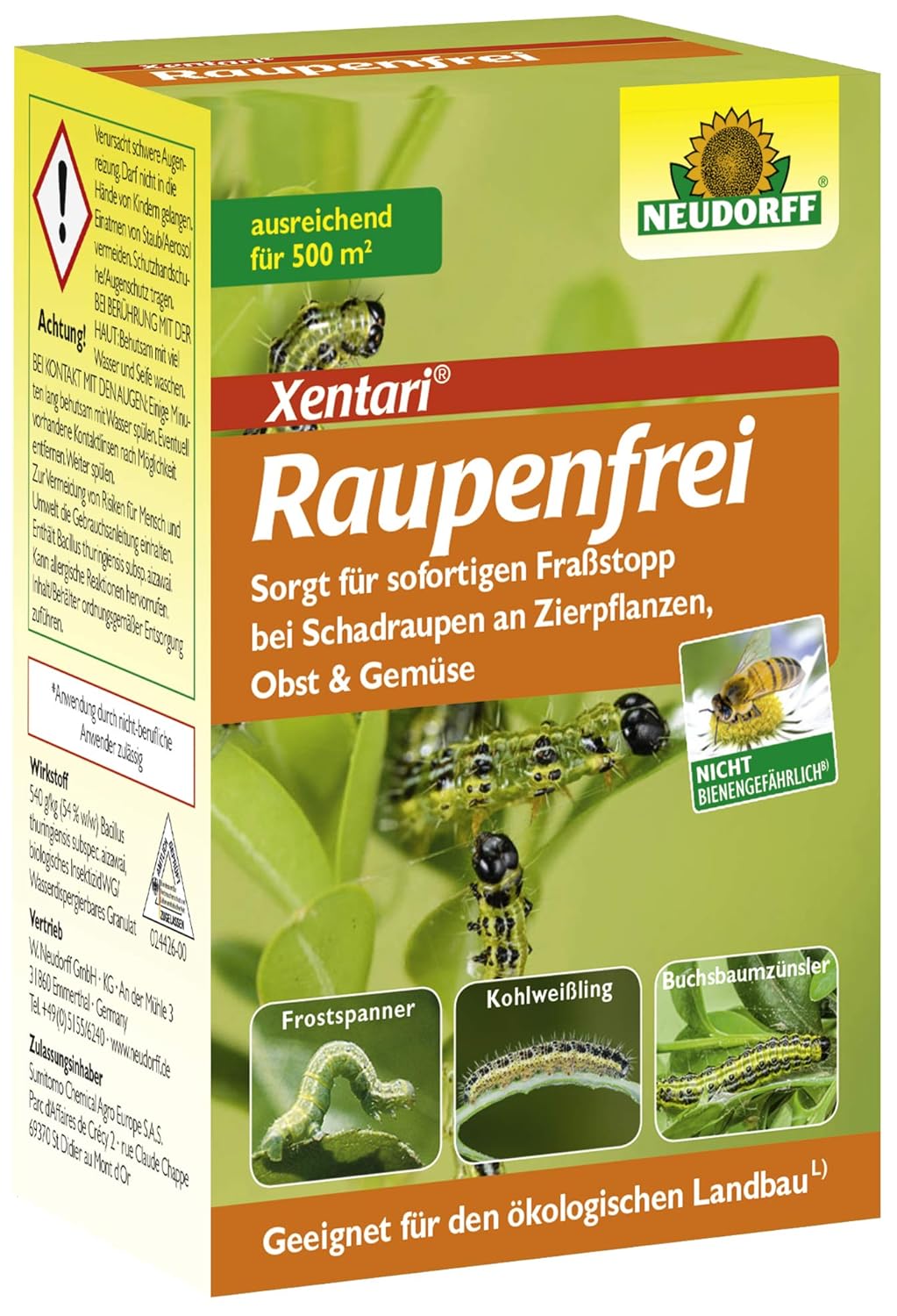 Raupenfrei „Xentari“ NEUDORRF RAUPEN-FREI XENTARI 0592