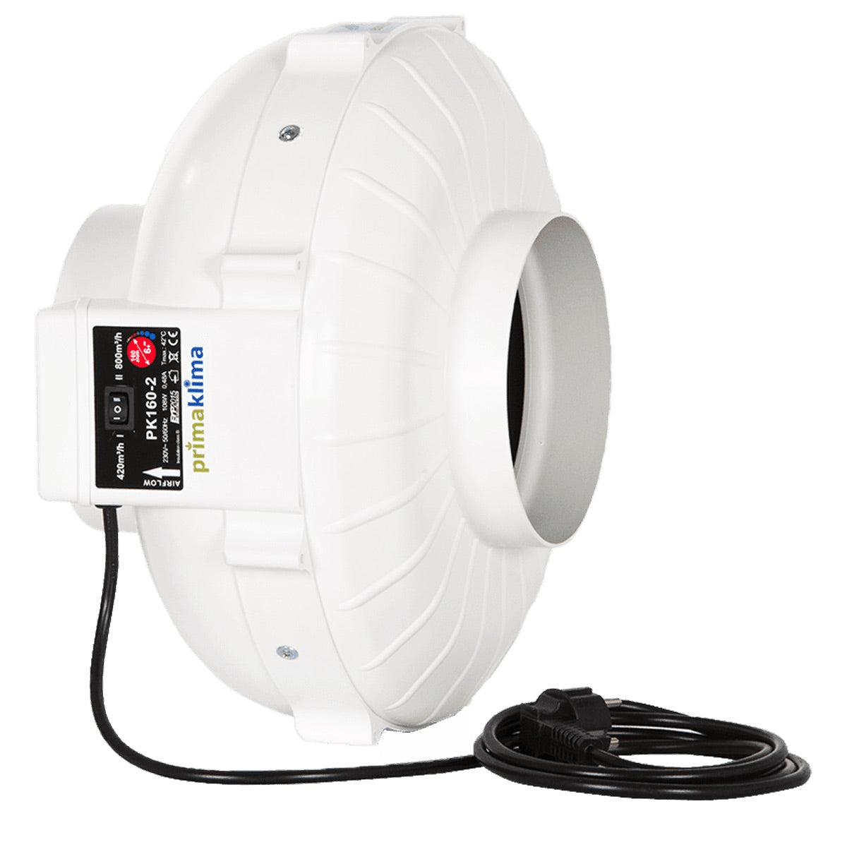 Ventilador centrífugo PK AC | 160/800