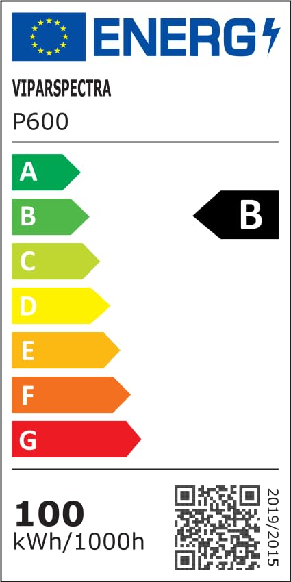 VIPARSPECTRA P600 LED Grow Lampe, 2024 Pflanzenlampe Led Vollspektrum, Pflanzenlampen LED Grow Light, Dimmen 0%-100% für Gewächshaus Zimmerpflanzen Sämling Gemüse Blüte für Growzelt 60x60cm 40x40cm