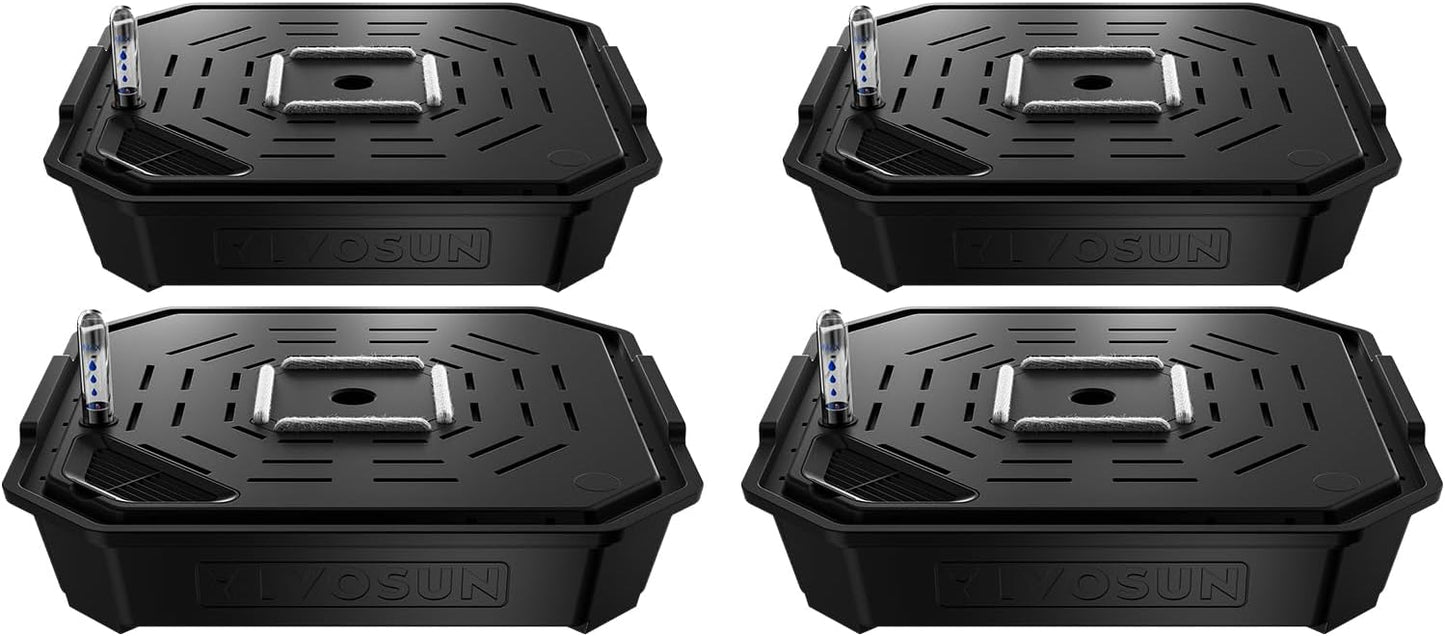 VGrow All-in-One Smart Grow Box, Professionelles System mit Samsung LM301H EVO Grow Lampe, Fortschrittliches Zirkulations- und Ventilationssystem, Bewässerung, Nährstoffzufuhr für Indoor-Hydroponik