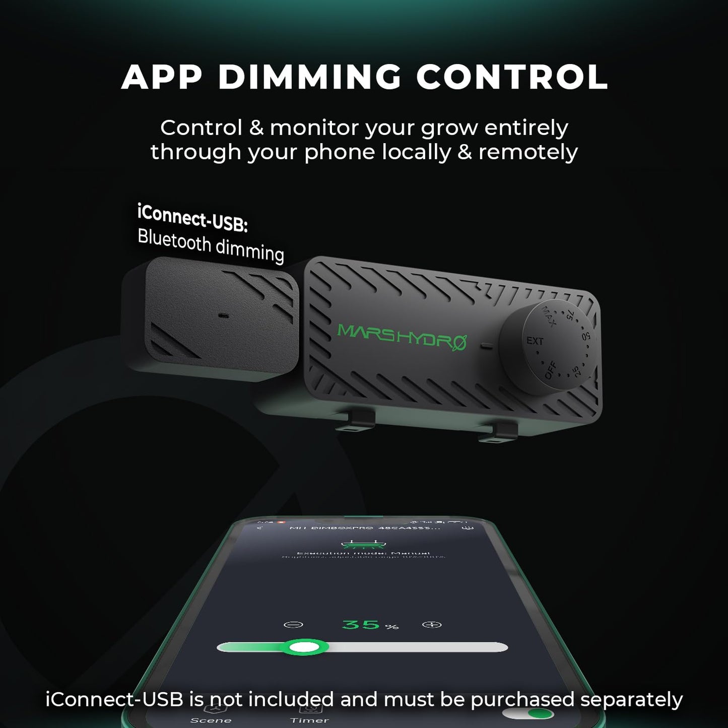 Mars Hydro Growzelt Komplettset,Upgraded TS600 Dimmbare Grow Lampe,60X60X140cm 1680D Hoch Reflektierend Mylar Grow Box Komplettset,mit 4" 205 CFM Ruhiges und Effizientes Belüftungssatz,10-Gang-Lüfter