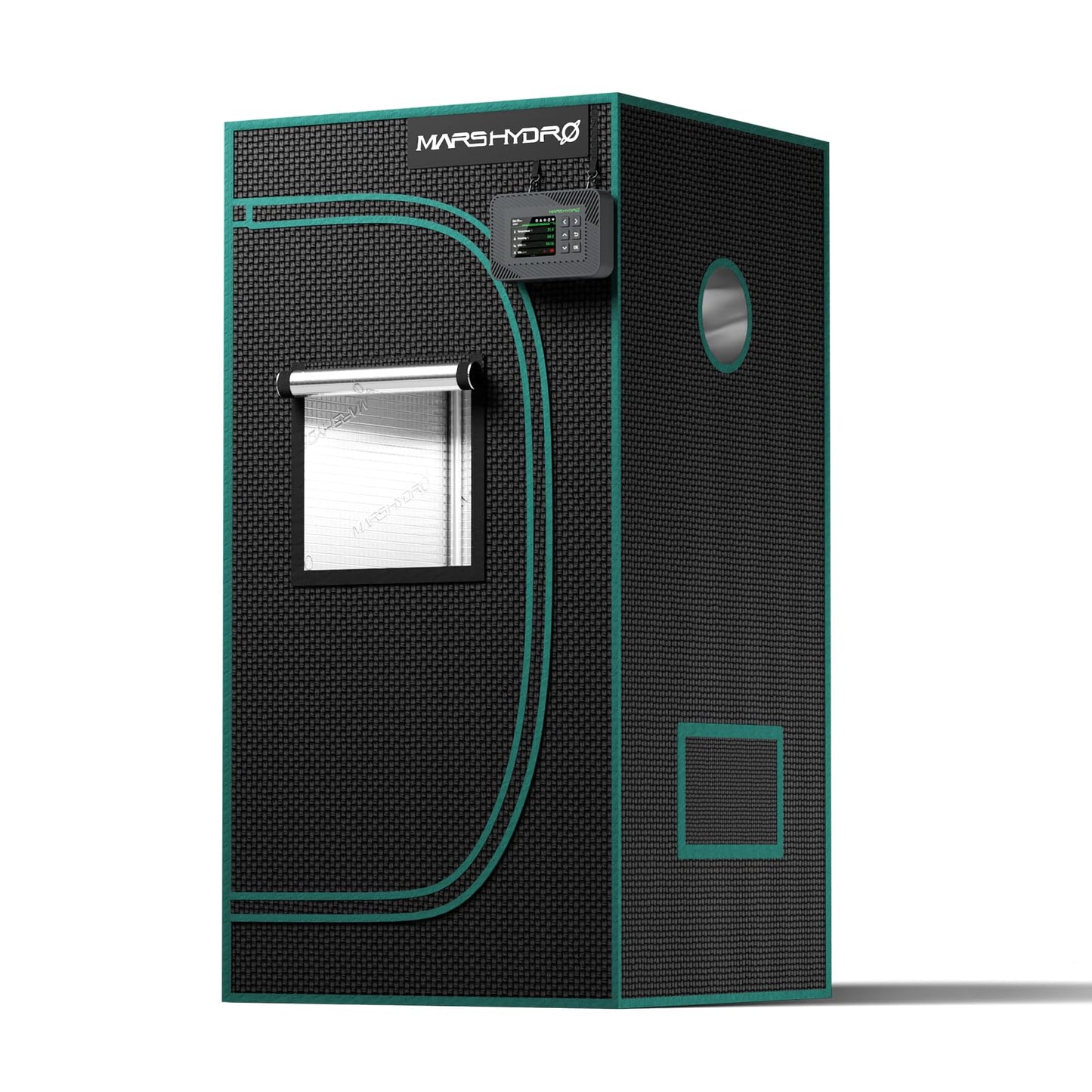 MARS HYDRO Growzelt 120x120x200cm,Indoor Grow Tent Reflektierende Mylar Zuchtzelte Hydrokultur,abnehmbaren Boden Tablett,für Pflanzen wachsen Raum