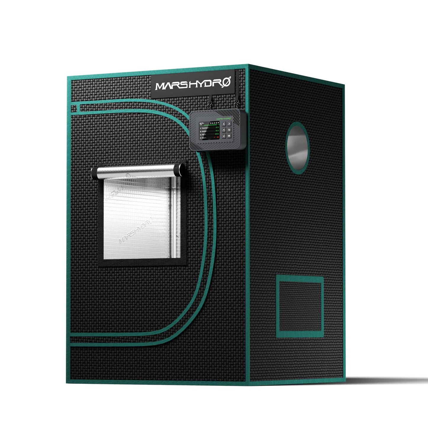 MARS HYDRO Growzelt 120x120x200cm,Indoor Grow Tent Reflektierende Mylar Zuchtzelte Hydrokultur,abnehmbaren Boden Tablett,für Pflanzen wachsen Raum