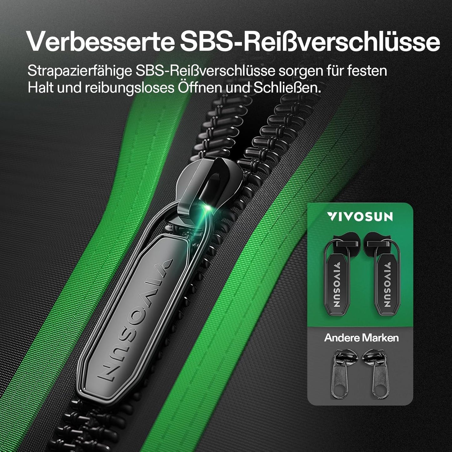 VIVOSUN Growzelt lichtdichtes Indoor Hydroponik Zelt mit reflektierendem Mylar Sichtfenster Bodenwanne stabile Rahmenstruktur Pflanzenzelt Gewächshaus S558 Grow Tent passend für VSF6450
