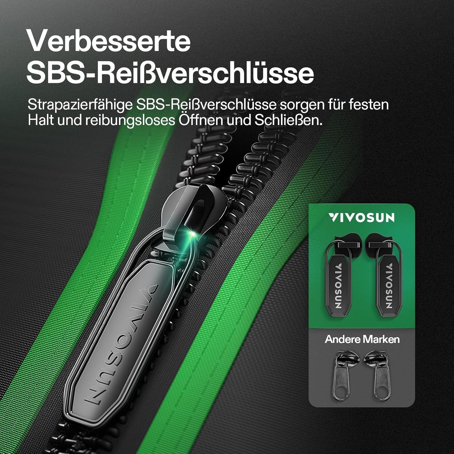 VIVOSUN Growzelt lichtdichtes Indoor Hydroponik Zelt mit reflektierendem Mylar Sichtfenster Bodenwanne stabile Rahmenstruktur Pflanzenzelt Gewächshaus S558 Grow Tent passend für VSF6450