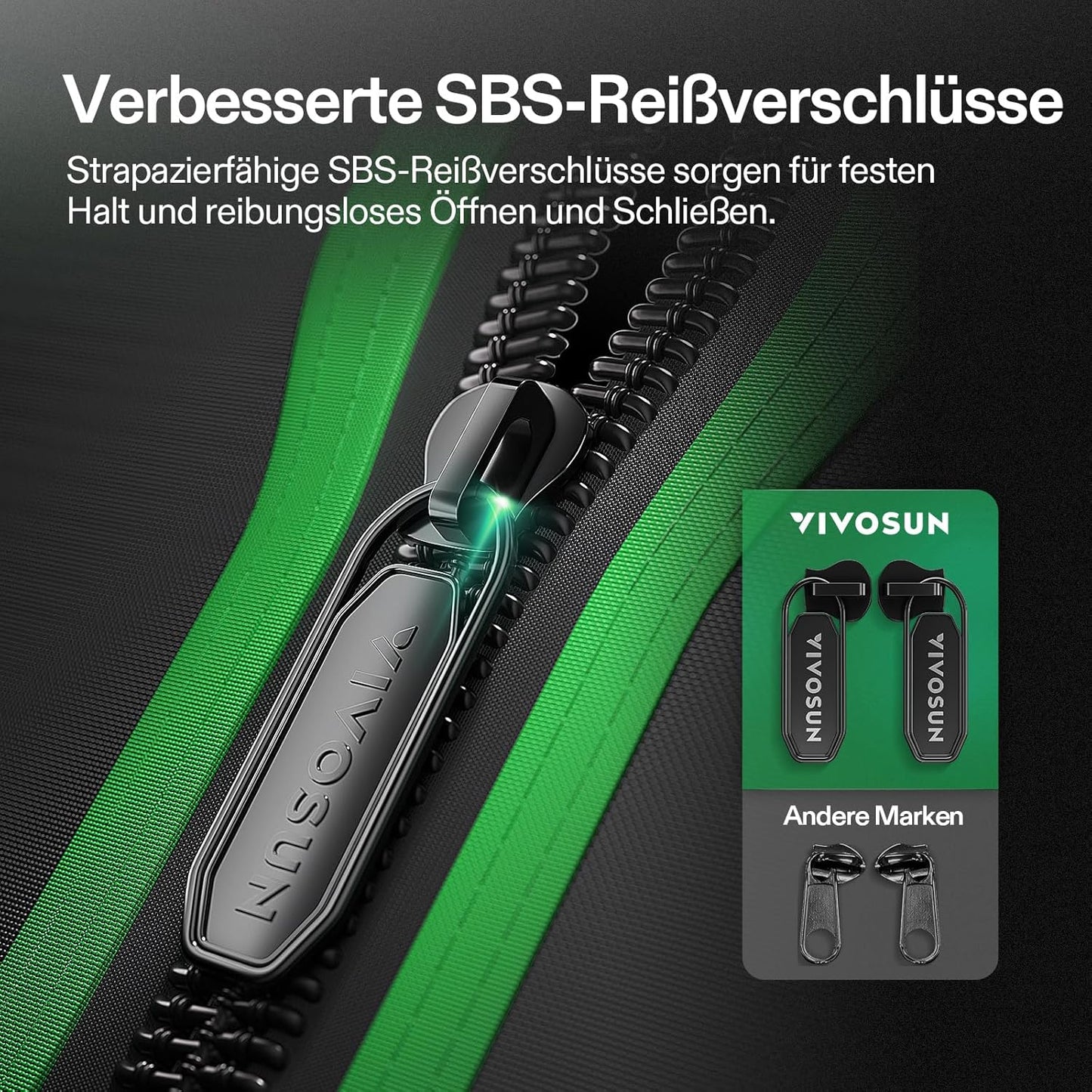 VIVOSUN Growzelt lichtdichtes Indoor Hydroponik Zelt mit reflektierendem Mylar Sichtfenster Bodenwanne stabile Rahmenstruktur Pflanzenzelt Gewächshaus S558 Grow Tent passend für VSF6450
