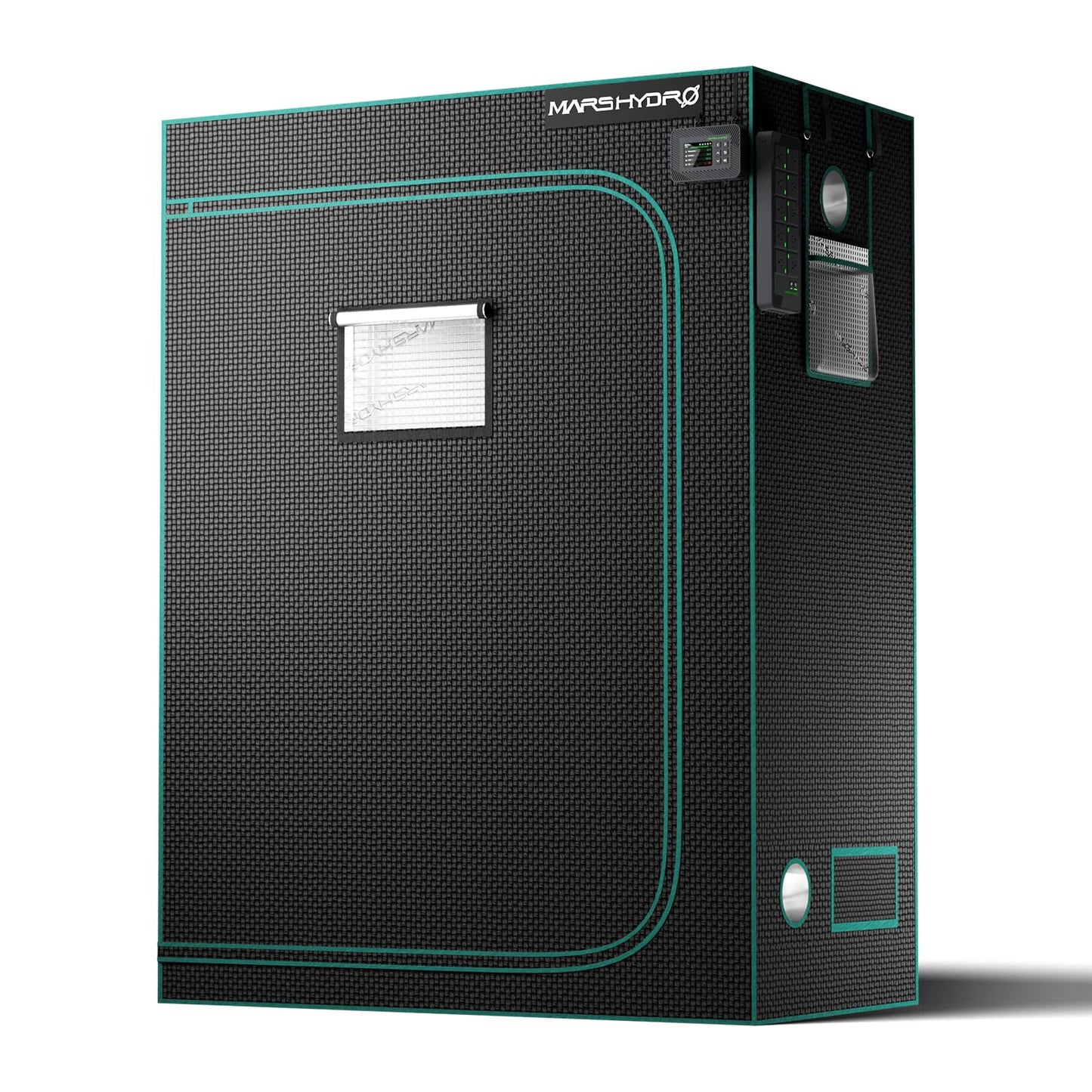 MARS HYDRO Growzelt 120x120x200cm,Indoor Grow Tent Reflektierende Mylar Zuchtzelte Hydrokultur,abnehmbaren Boden Tablett,für Pflanzen wachsen Raum