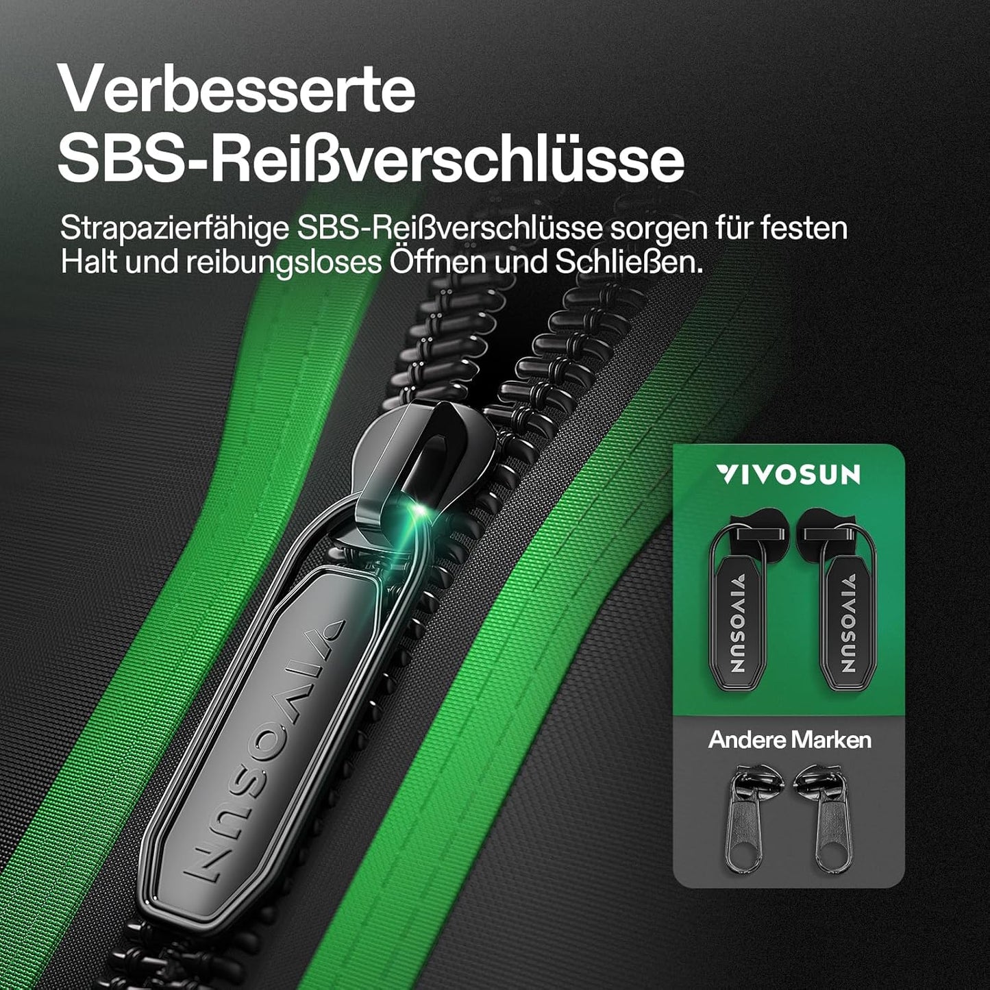 VIVOSUN Growzelt lichtdichtes Indoor Hydroponik Zelt mit reflektierendem Mylar Sichtfenster Bodenwanne stabile Rahmenstruktur Pflanzenzelt Gewächshaus S558 Grow Tent passend für VSF6450