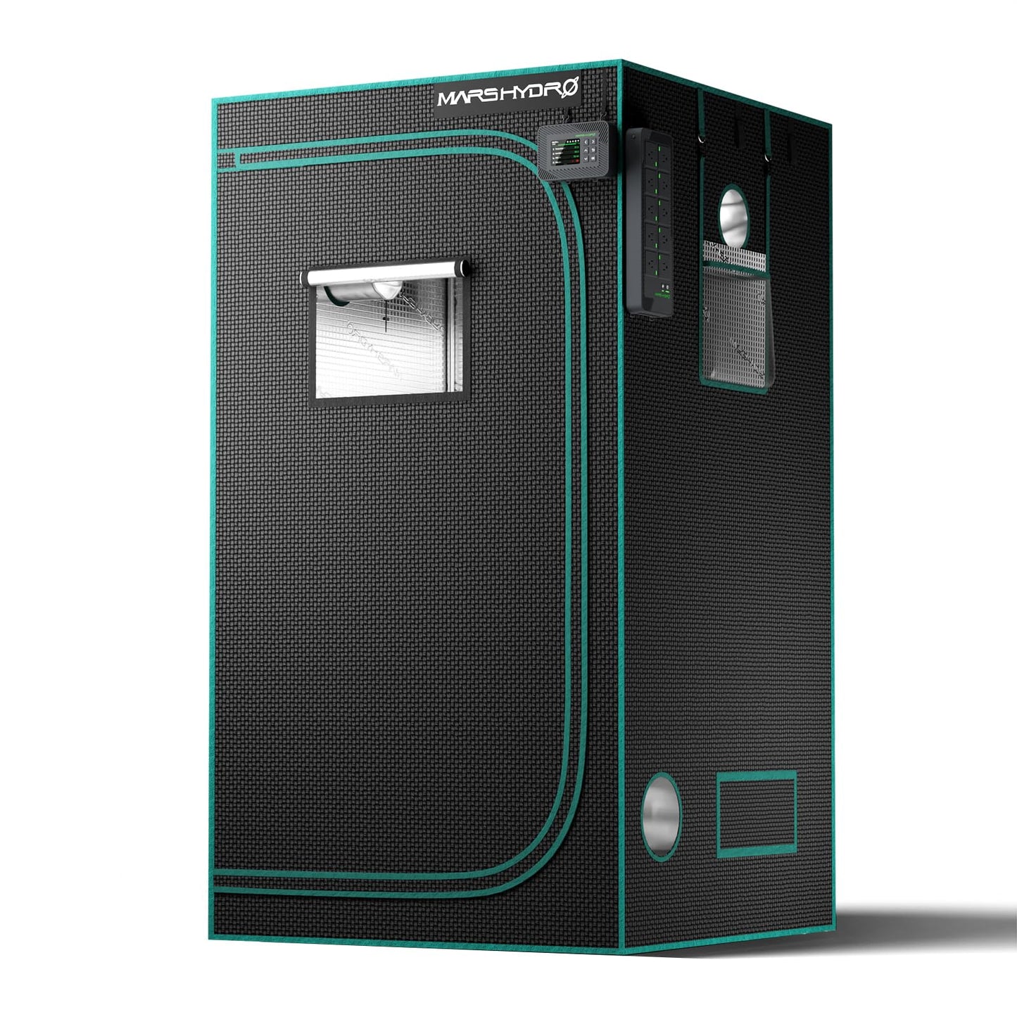 MARS HYDRO Growzelt 120x120x200cm,Indoor Grow Tent Reflektierende Mylar Zuchtzelte Hydrokultur,abnehmbaren Boden Tablett,für Pflanzen wachsen Raum