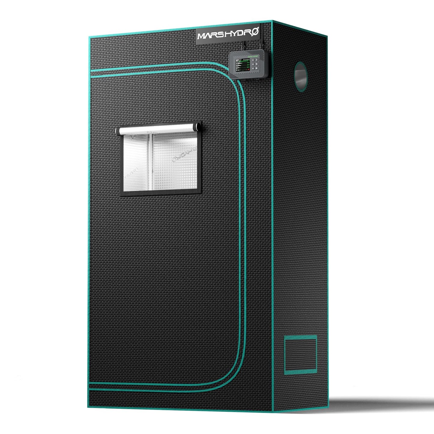 MARS HYDRO Growzelt 120x120x200cm,Indoor Grow Tent Reflektierende Mylar Zuchtzelte Hydrokultur,abnehmbaren Boden Tablett,für Pflanzen wachsen Raum