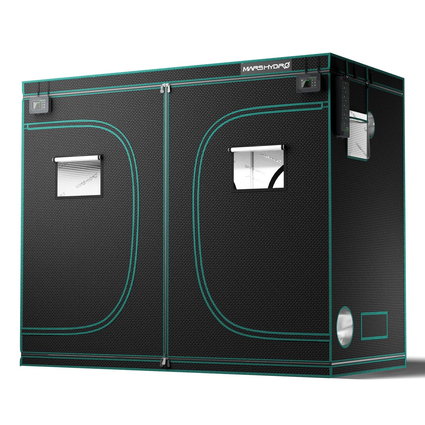 MARS HYDRO Growzelt 120x120x200cm,Indoor Grow Tent Reflektierende Mylar Zuchtzelte Hydrokultur,abnehmbaren Boden Tablett,für Pflanzen wachsen Raum